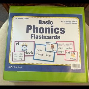 Abeka Basic Phonics Flashcards, Homeschool K-2